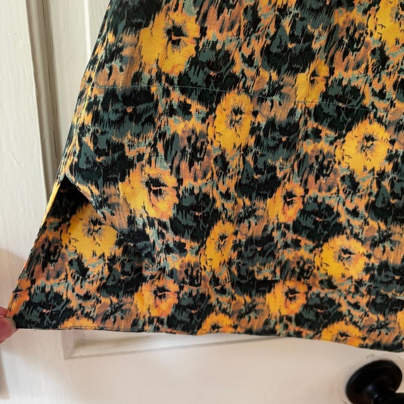 Ulla Johnson Elaine Floral Silk Mini Dress Size 0 XS Puff Sleeve Runway Wedding - Picture 7 of 14